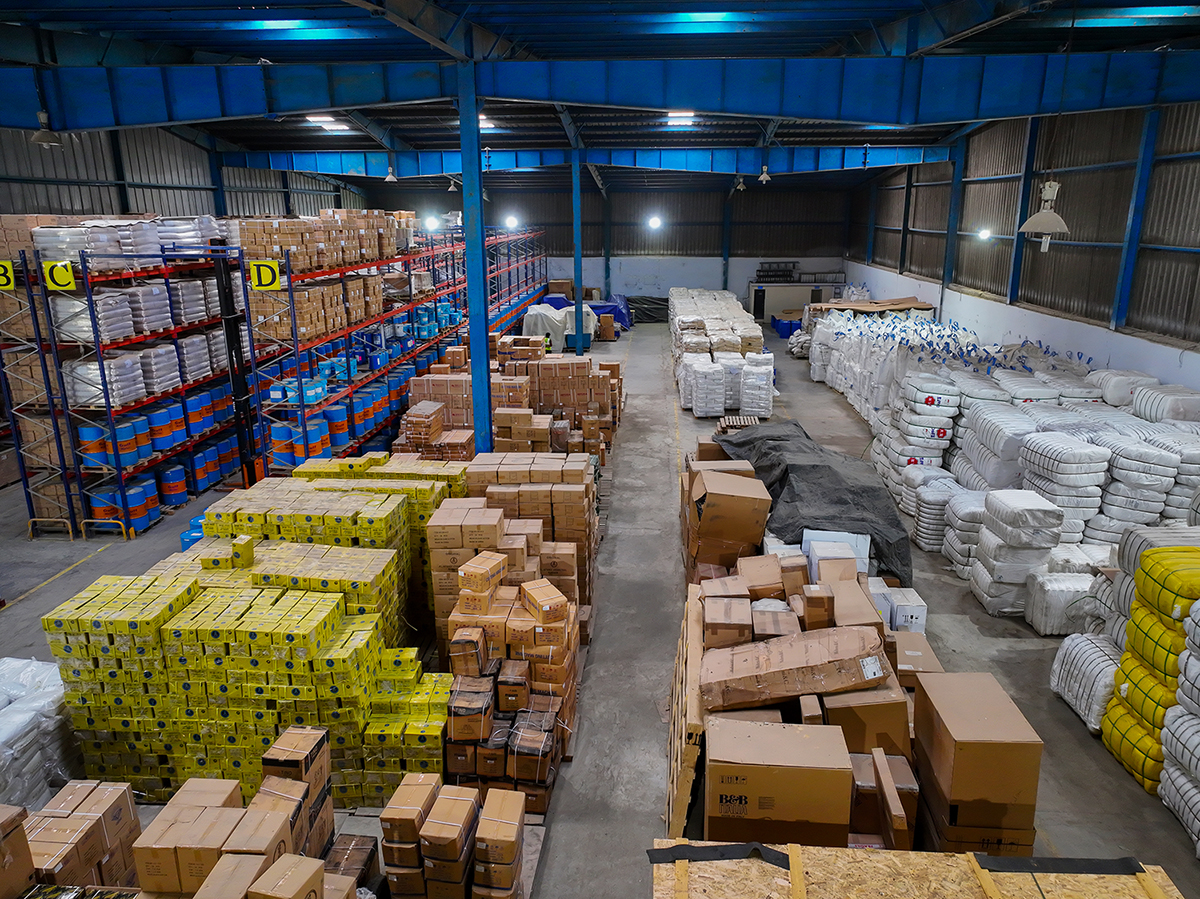 Warehouse interior
