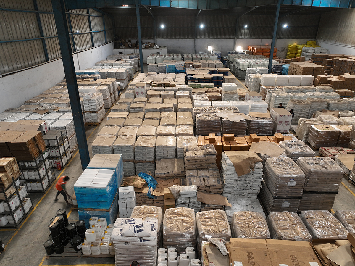 Akash Warehouse aerial